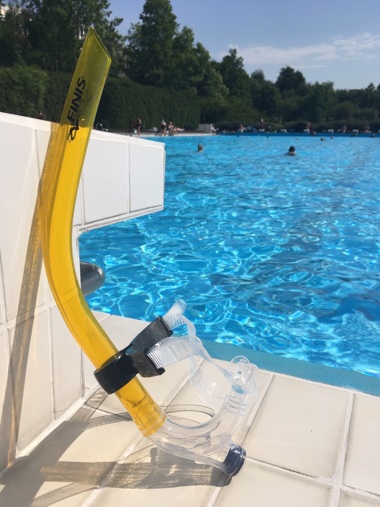 Tubo frontal natación Finis