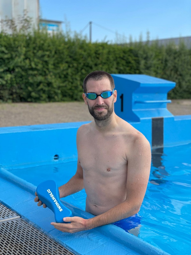 FINIS - Accessoire natation pour avant-bras homme - Gris