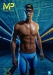 Pánské závodní plavky Michael Phelps Xpresso modré pánské
