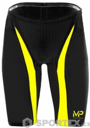 Závodní pánské plavky Michael Phelps XPRESSO Jammer Black/Yellow