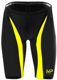 Závodní pánské plavky Michael Phelps XPRESSO Jammer Black/Yellow