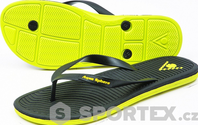 Žabky Aqua Sphere Hawaii Black/Yellow