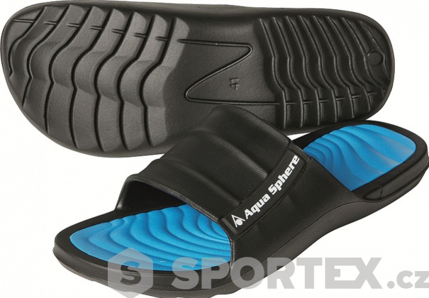 Pantofle Aqua Sphere Wave Black/Royal Blue