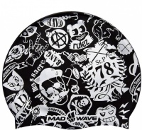 Dětská plavecká čepička Mad Wave Silicone Printed Swim Cap 78 Junior Dětská plavecká čepička Mad Wave Silicone Printed Swim Cap 78 Junior