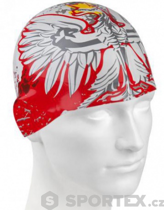 Mad Wave Poland Swim Cap
