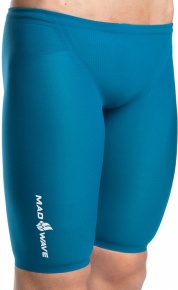 Závodní pánské plavky Mad Wave Forceshell Jammer Turquoise Závodní pánské plavky Mad Wave Forceshell Jammer Turquoise