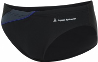 Pánské plavky Aqua Sphere Eliott Repreve Slip Black/Dark Blue