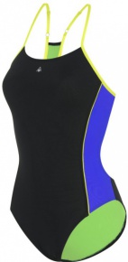 Dámské plavky Aqua Sphere Nastia Repreve Black/Dark Blue Dámské plavky Aqua Sphere Nastia Repreve Black/Dark Blue