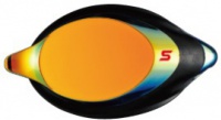 Dioptrické plavecké brýle Swans SRXCL-MPAF Mirrored Optic Lens Racing Smoke/Orange