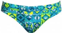 Spodní díl plavek Funkita Lime Light Sports Brief Spodní díl plavek Funkita Lime Light Sports Brief