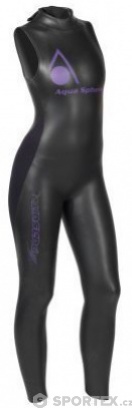 Dámský plavecký neopren Aqua Sphere Pursuit SL Women Black/Purple