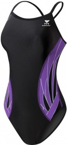 Dámské plavky Tyr Phoenix Diamondfit Black/Purple