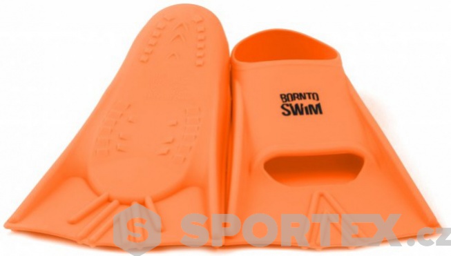 Plavecké ploutve BornToSwim Short Fins Orange