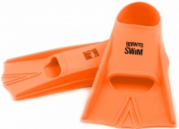 Plavecké ploutve BornToSwim Junior Short Fins Orange