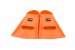 Plavecké ploutve BornToSwim Junior Short Fins Orange