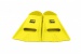 Plavecké ploutve BornToSwim Junior Short Fins Yellow