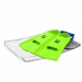 Plavecké ploutve BornToSwim Junior Short Fins Green