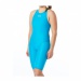 Dámské závodní plavky Tyr Thresher Open Back Blue/Grey