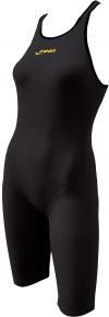 Dámské plavky Finis Fuse Open Back Kneeskin Black