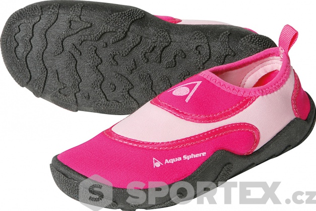 Dětské boty do vody Aqua Sphere Beachwalker Kids Pink/Light Pink