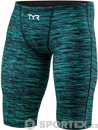 Pánské závodní plavky Tyr Thresher Baja Male Short Green