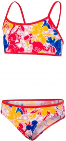 Dívčí plavky Speedo Disney Mickey Mouse Allover 2 Piece Girl Blue/Red/Yellow/White Dívčí plavky Speedo Disney Mickey Mouse Allover 2 Piece Girl Blue/Red/Yellow/White
