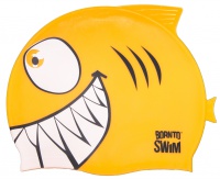 Dětská plavecká čepička BornToSwim Shark Junior Swim Cap Dětská plavecká čepička BornToSwim Shark Junior Swim Cap