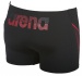 Pánské plavky Arena Resistor Short Black/Red