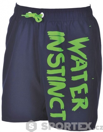Chlapecké plavky Arena Water Instinkt Boxer Junior Navy/Green