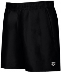 Pánské plavecké šortky Arena Fundamentals Boxer Black/White Pánské plavecké šortky Arena Fundamentals Boxer Black/White