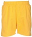 Chlapecké plavecké šortky Arena Fundamentals Boxer Junior Yellow/White