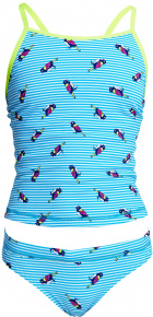Dívčí plavky Funkita Tweety Tweet Tankini and Brief Girls Dívčí plavky Funkita Tweety Tweet Tankini and Brief Girls