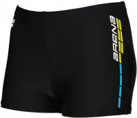 Chlapecké plavky Arena Suomi Short Junior Black/Yellow/Blue