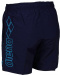 Pánské plavecké šortky Arena Fundamentals Embroidery Boxer Junior Navy/Turquoise
