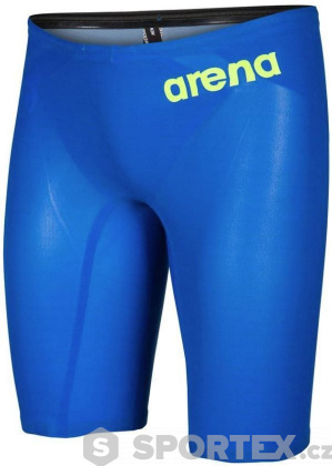 Závodní pánské plavky Arena Powerskin Carbon Air2 Jammer Electric Blue/Dark Grey/Fluo Yellow