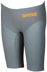 Závodní chlapecké plavky Arena Powerskin R-Evo One Jammer Junior Grey/Bright Orange