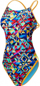 Dámské plavky Tyr Mosaic Mojave Cutoutfit Multi Dámské plavky Tyr Mosaic Mojave Cutoutfit Multi