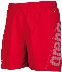 Pánské plavecké šortky Arena Fundamentals Arena Logo Boxer Red/White Pánské plavecké šortky Arena Fundamentals Arena Logo Boxer Red/White
