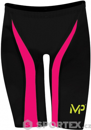 Závodní pánské plavky Michael Phelps XPRESSO Jammer Black/Pink