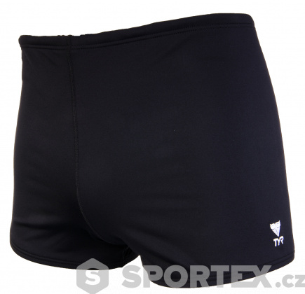 Pánské plavky Tyr Solid Boxer Black