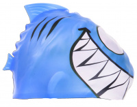 Dětská plavecká čepička BornToSwim Shark Junior Swim Cap