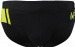 Pánské plavky Michael Phelps Arkos Brief Black/Bright Yellow