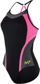 Dámské plavky Michael Phelps Kuta Black/Bright Pink Dámské plavky Michael Phelps Kuta Black/Bright Pink