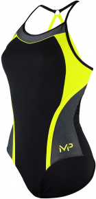 Dámské plavky Michael Phelps Kuta Black/Bright Yellow Dámské plavky Michael Phelps Kuta Black/Bright Yellow