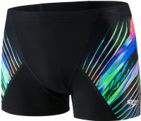 Speedo Echo Focus Placement Digital V Aquashort Black/Lava Red/Psycho Red/Fluo Green Speedo Echo Focus Placement Digital V Aquashort Black/Lava Red/Psycho Red/Fluo Green