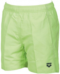 Chlapecké plavecké šortky Arena Fundamentals Boxer Junior Shiny Green/Navy