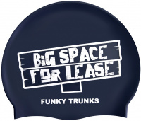 Plavecká čepice Funky Trunks Space for Lease Swimming Cap