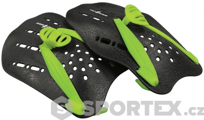 Plavecké packy Mad Wave Paddles Black