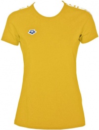 Dámské tričko Arena W T-Shirt Team Lily Yellow/White