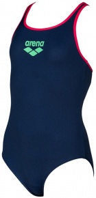 Arena Biglogo Swim Pro Back One Piece Junior Navy/Freak Rose Arena Biglogo Swim Pro Back One Piece Junior Navy/Freak Rose